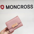 Monkcross DP01 Small Deer Leather 3-Compartment Women's Purse AW9125 (23706249)