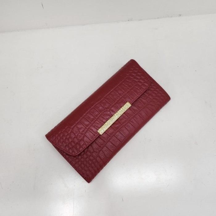 Dadong Department Store Mong Cross DP01 Crocodile Print Leather Wallet AW9159 (35662894)