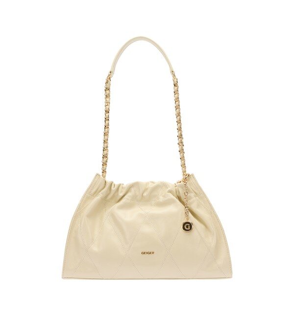 Gaiye Soft Chain Shoulder Bag [Gaiye] Pünke - Cream