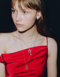 Vintage Hollywood Pearly Initial Necklace VH259 ONE005M