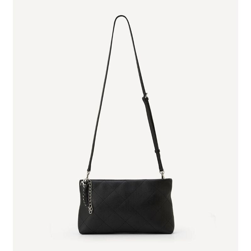 Olivia Lauren Cowhide Leather Quilted Clutch Bag VYCUB4X1321