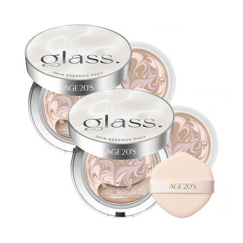 Age20s Glass Skin Essence Facts Glow Original + Refill x2