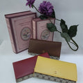 EleganceParis M Department Store Women Natural Calf Leather Long Wallet W01A-Y (47924695)