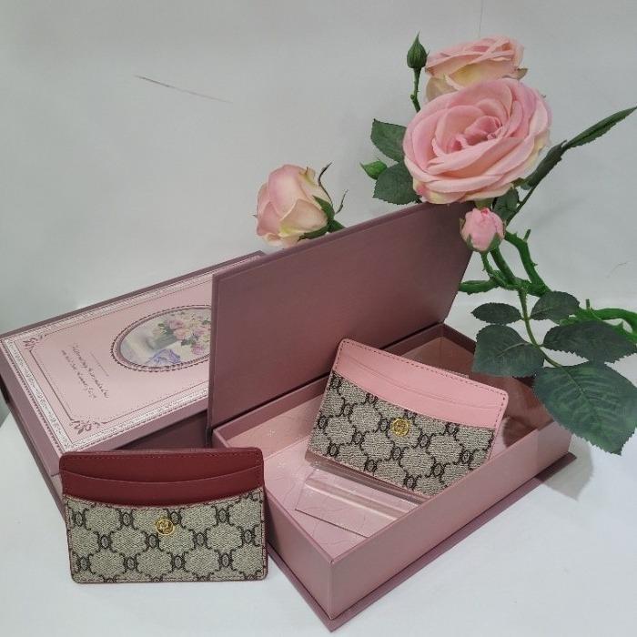 EleganceParis M Department Store Women's Card Wallet W01 Pink (48041845)