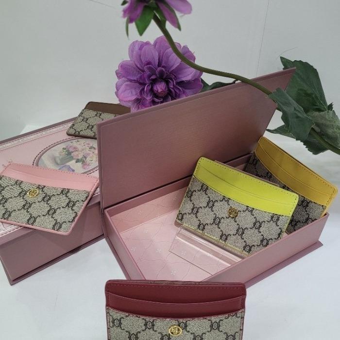 EleganceParis M Department Store Women's Card Wallet W01N-G (Green) (48042039)