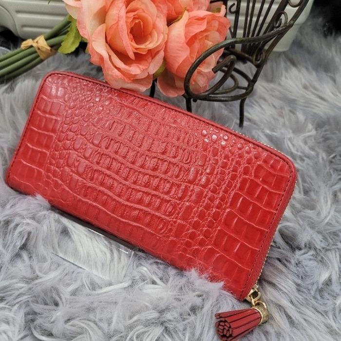 Elegance M Department Store Women's Classic Leather Wallet BIFW04Z-R (48201341)