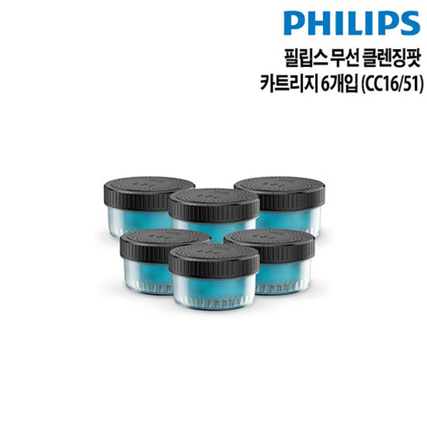Philips shaving kit wireless cleansing pod 6-pack CC16/51