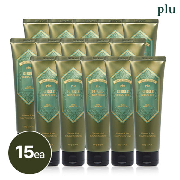 Flu Bubble Body Scrub Herb Green Tea 200g x 15