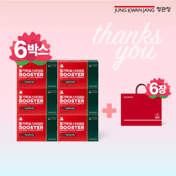 Ginsangjang Vitality Booster 6 Boxes x 14 Bottles