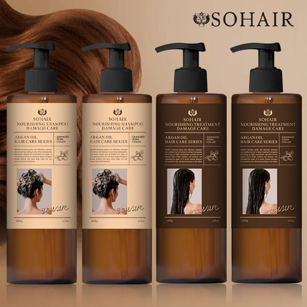 Shower Nourishing Shampoo Damage Care 1000ml 2+Treatment 1000ml 2
