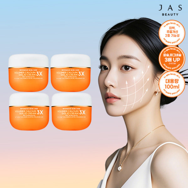 Jas 3X Structure Cream Large Volume 100ml x 4