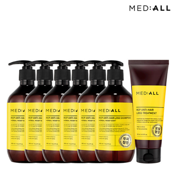 WoodHaven Mediol Scalp Cleansing Shampoo Special Setup (480ml + Treatment 200ml)