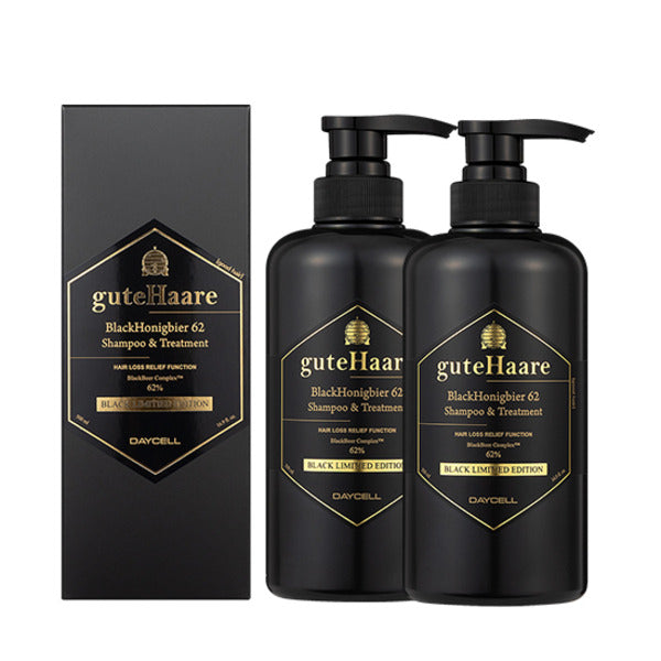 Doctor Vita Gurtjar Black Honey Beer 62 Shampoo and Treatment 500ml x 2