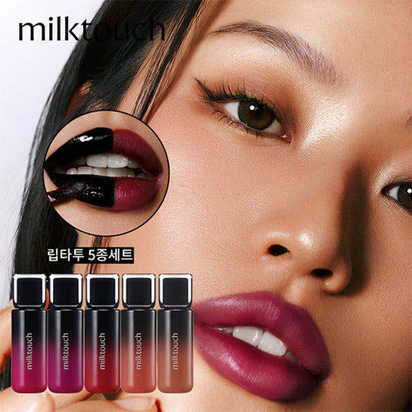Mamakare MilkTouch 24hr AllDayProof Transcolor Lip Tattoo 5-pack