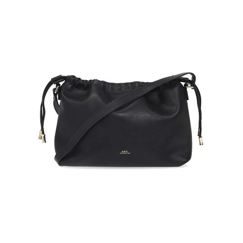 APASE 26SS NINON DROSTRING CROSSBODY BLACK PUAAT F61583 LZZ630829