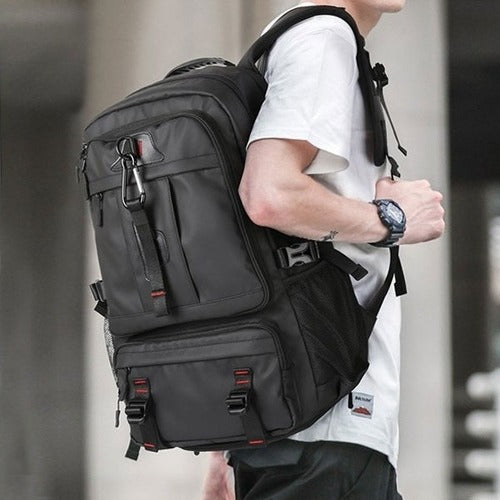 Billiebus men daily black laptop backpack BJI394630845