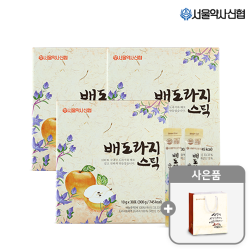 Seoul Pharmacist Credit Union Domestic Balloon Flower Root Stick 10g 30 Sachets 3 Sets + Gift Shoppi