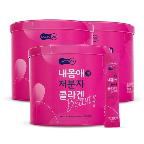 Seoul Pharmacist Credit Union My Body's Low Molecular Collagen 2.5g 100 sticks 3 sets Hyaluronic Aci