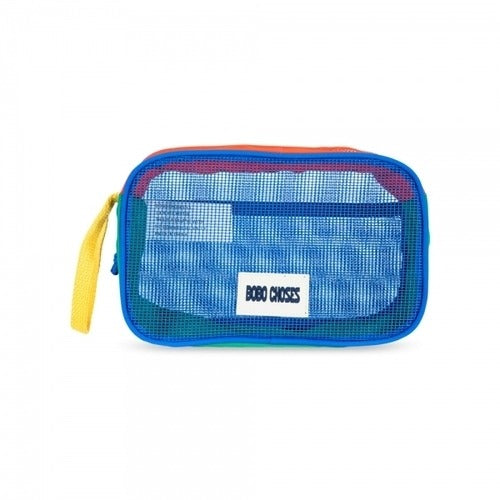 PoppoShowz Kids Color Blocks Mesh Pouch Multicolor B126AI033 991631071