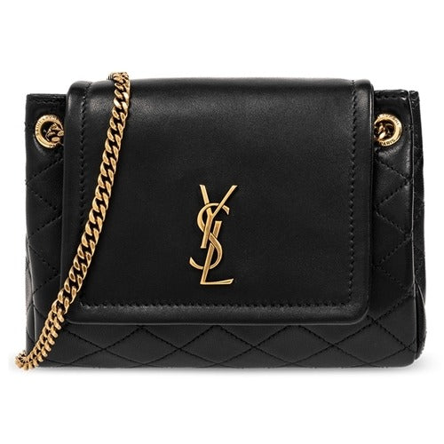 Longchamp 25SS gold logo NOLITA mini chain bag black 672738 1EL07 1000631157