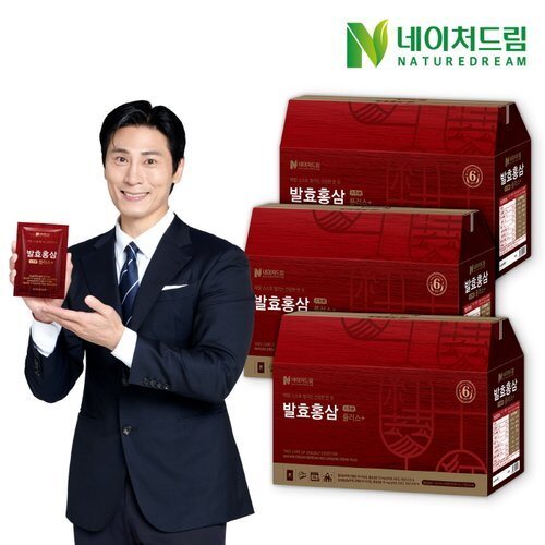 Nature Dream Fermented Red Ginseng Plus 50ml 30 packs 3 boxes 631298