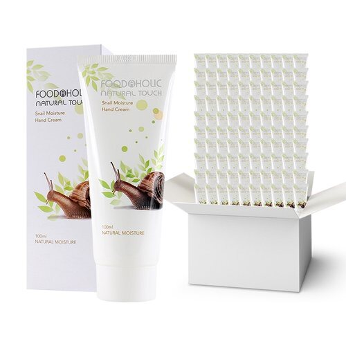 Foodaholic Snail Hand Cream 1 Box (100ml x 100 pieces) 631373