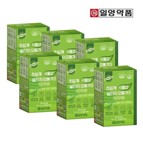 Ilyang Pharm Ilyang Supercritical Plant-based RTG Omega 3 Premium 6 Months 631949