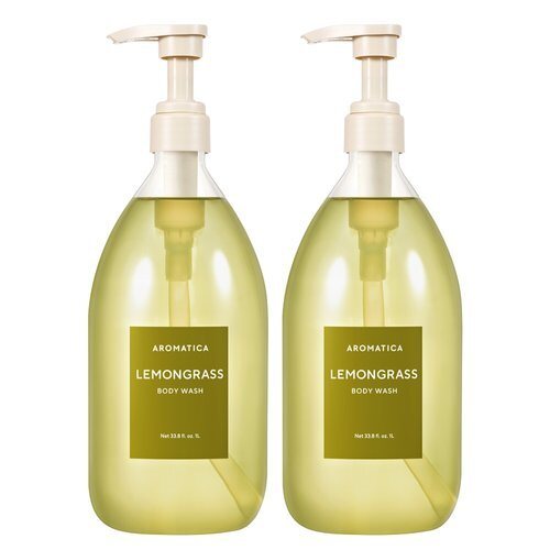 Aromatica Aromatica Life Lemongrass Body Wash 1L 2 pieces 632664