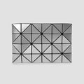 Baobao iSEIMIYAKE Baobao Lucent Pouch BB66AG055 91 Silver 632838