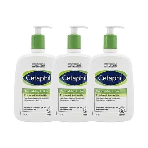 Cetaphil Moisture Rising Lotion Large 591ml 3 bottles 633208