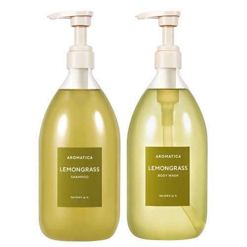 Aromatica Aromatica Life Lemongrass (Shampoo 1L + Body Wash 1L) 634086