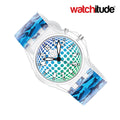 WatchTuidu Kids Watch GLOW LED Children Baby Wristwatch Sharkka MO 655