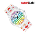 WatchTube Kids Watch GLOW LED Children's Infant Wristwatch Superstar 620