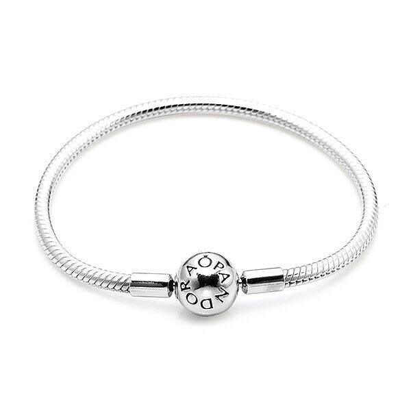 Editorial Shop Mr Macho PANDORA Moment Snake Chain Silver Unisex Bracelet 590728 (P003173857)