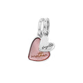 EditShop MisterMacho Pandora 793766C01 Split Mother &ampampampampampampampampamp Daughter Pendant兼吊坠