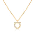 EditShop UncommonLabel [Salvatore Ferragamo] Ferragamo Brass Large Necklace P003497095 Same-Day Ship