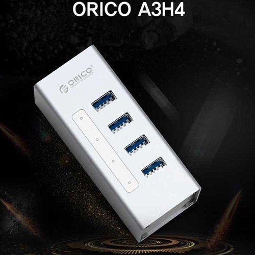 SK스토아 기타 고품질 Orico A3H4 USB3.0 4포트 유전원 허브 무전원 허브 유전원 허브 4포트 허브 노트북 허브 W34E49A635311