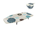 SK Stoa High Quality Floral Pattern Folding Ironing Board Space Saving Large Wooden Ironing Board Fl