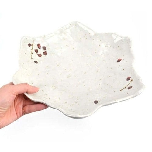 SK Storea Guitar High-Quality Melamine Cutting Salad Bowl Pasta Plate Dish Bowl Square Platter Melam