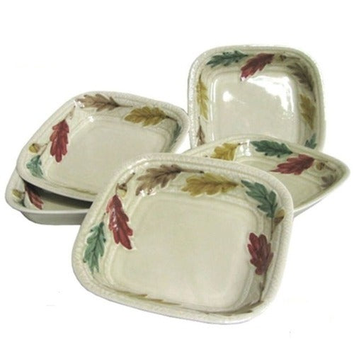 SK Storea Guitara High-Quality Place Settings Dinner Plate Side Dish Tableware 5P Square Porcelain P