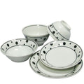 SK Storea Guitara High-Quality Ceramic 5P Plate Rectangular Dishes Appetizer Plates Porcelain Plates