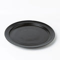 SK Store Guitar High-Quality Ceramic Heritage Round Large Bowl Single Plate Black 30cm Plating Dish 