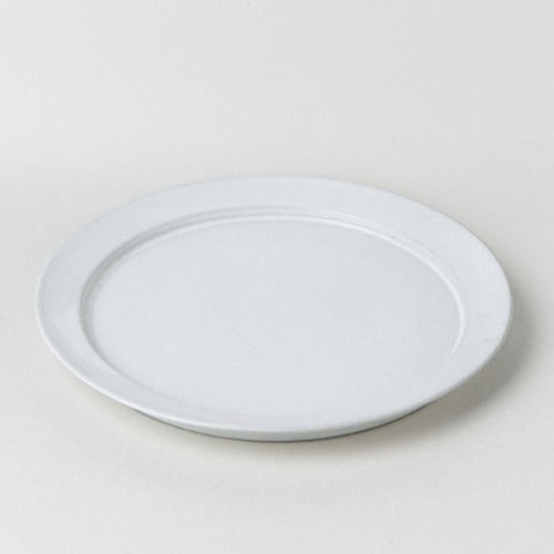 SK Store Guitar High-Quality Porcelain Heritage Round Wok Plate White 24.5cm Dish Platter WFLUL70635