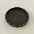 SK Store Guitar High-Quality Porcelain Heritage Round Low-Bowl Flat Plate Black 22cm Dish Platter WF