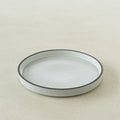 SK Store Guitar High-Quality Porcelain Heritage Round Low-Bow Plate White 22cm Dish WFLULJN635312