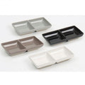 SK Storea Guitara High-Quality Porcelain Sauce Bowl Chilled Dish Multi-Use 2 Compartment Plate Yogur