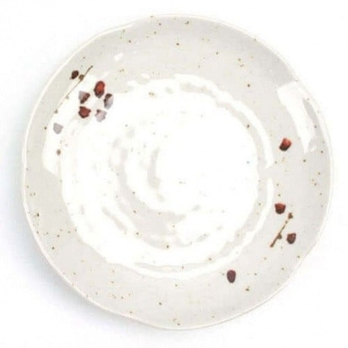 SK Store Guitar High-Quality Round Melamine Food Bowl Tableware Cold Dish Round Plate Melamine Plate