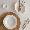 SK Store Guitar High-Quality Salad Ceramic Tableware Plate Bowl Porcelain Dish Round Plate Plating D