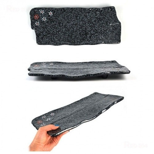 SK Storea guitar high-quality melamine sushi skewer dish seafood tempura side dish dessert course ta