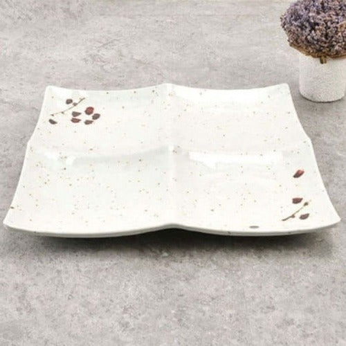 SK Storea Gigantic High-Quality Melamine Side Dish Sharing Plate Tableware WFLUZS0635312